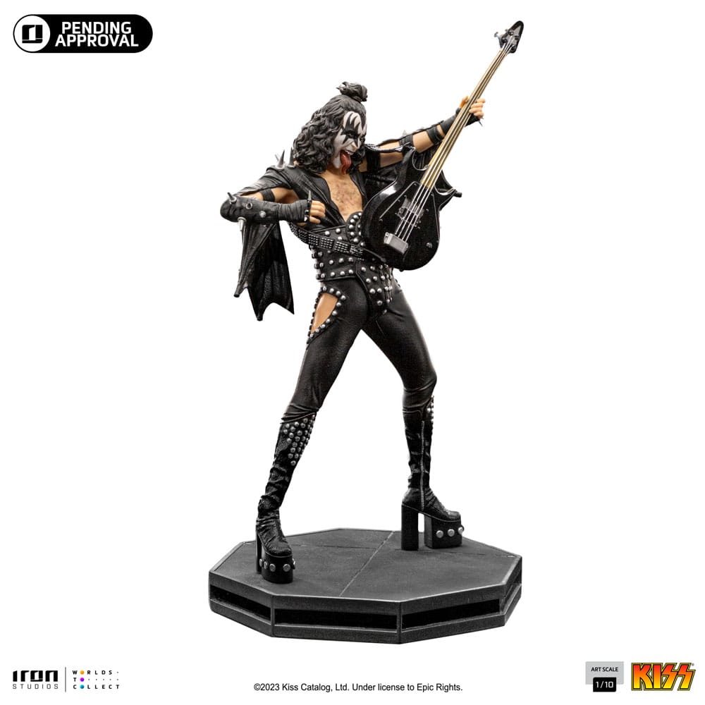 Kiss Art Scale 1/10 Gene Simons Limited Edtition 26 cm