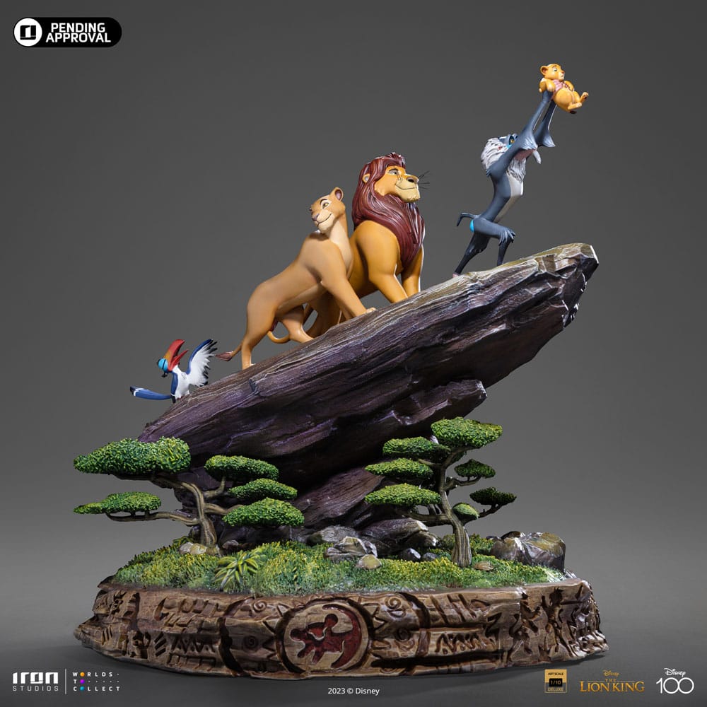 Disney Deluxe Art Scale Statue 1/10 Der König der Löwen 34 cm