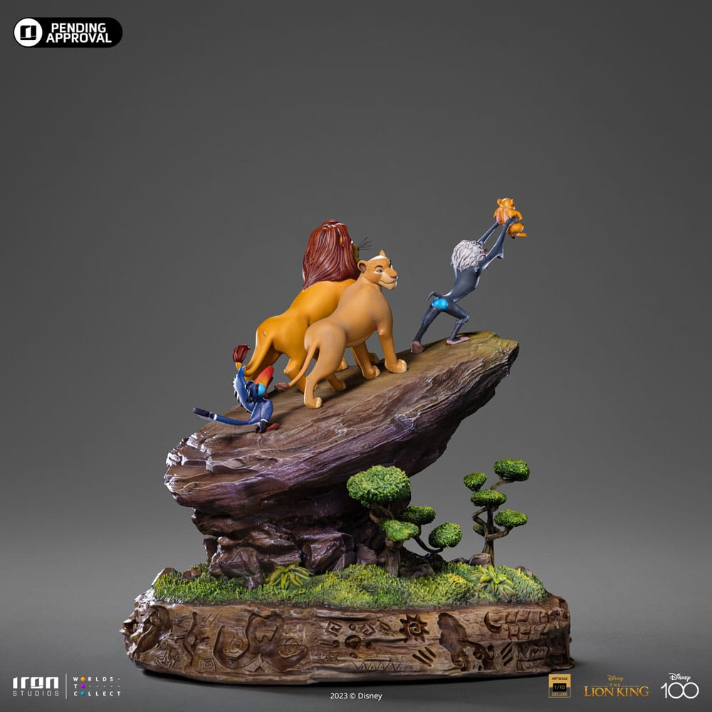 Disney Deluxe Art Scale Statue 1/10 Der König der Löwen 34 cm