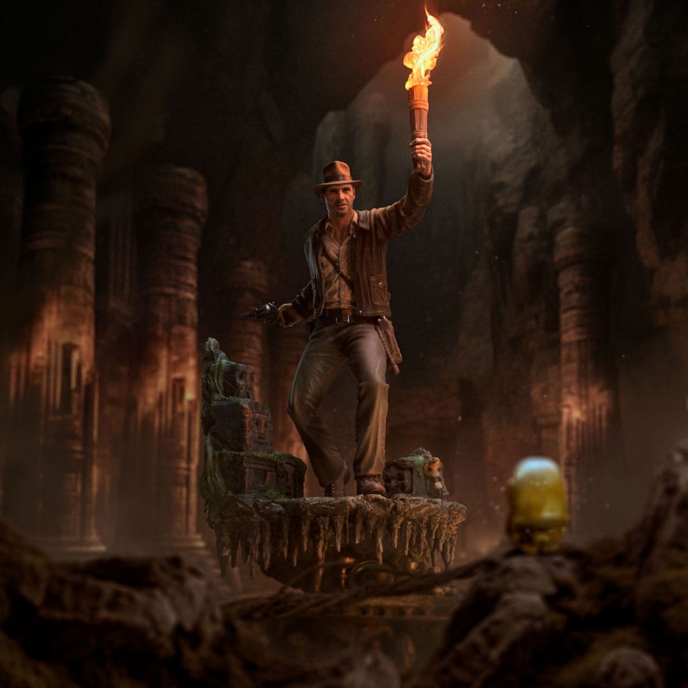 Indiana Jones Art Scale Deluxe Statue 1/10 Indiana Jones 40 cm   