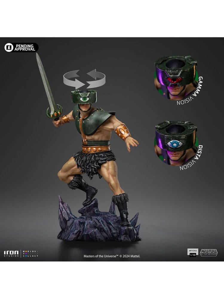 Masters of the Universe Art Scale Statue 1/10 Triklops 24 cm 
