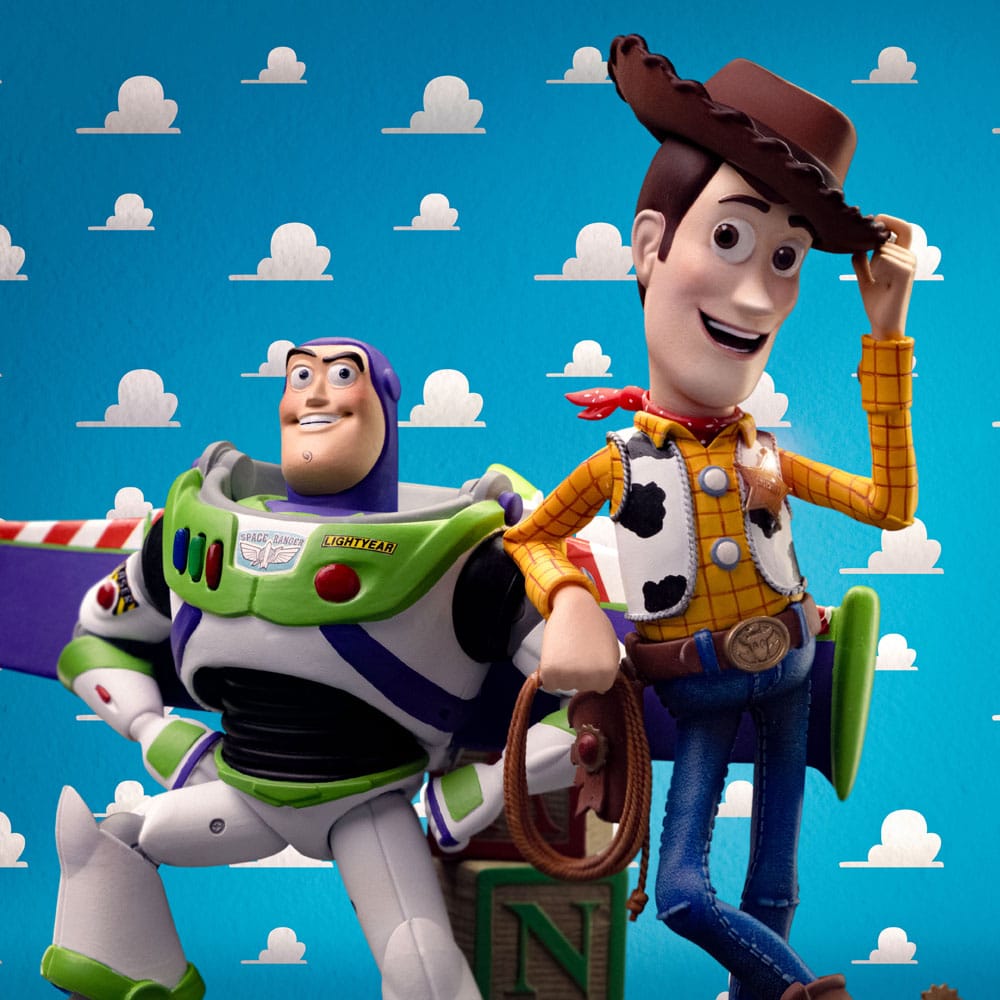 Toy Story Deluxe Art Scale Statue 1/10 Buzz & Woody 38 cm   