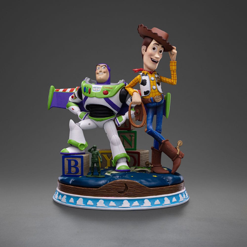 Toy Story Deluxe Art Scale Statue 1/10 Buzz & Woody 38 cm   