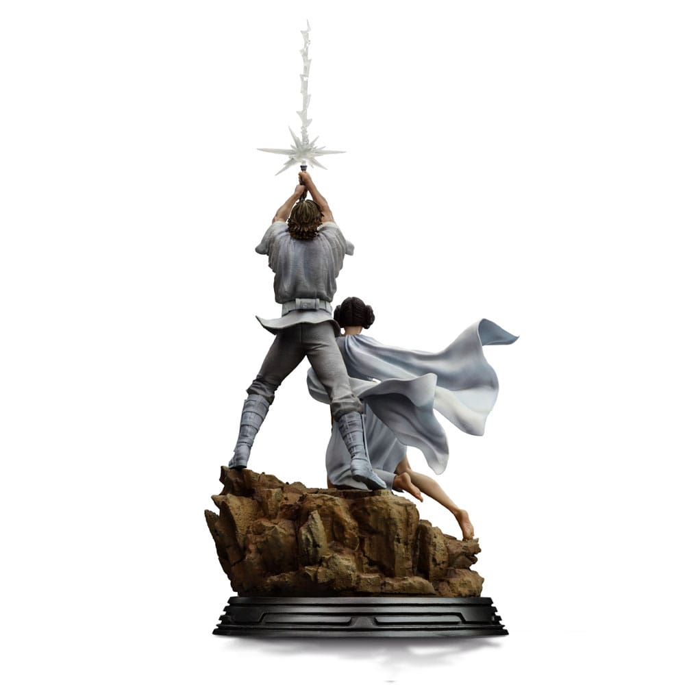 Star Wars Deluxe Art Scale Statue 1/10 Luke and Leia 41 cm            