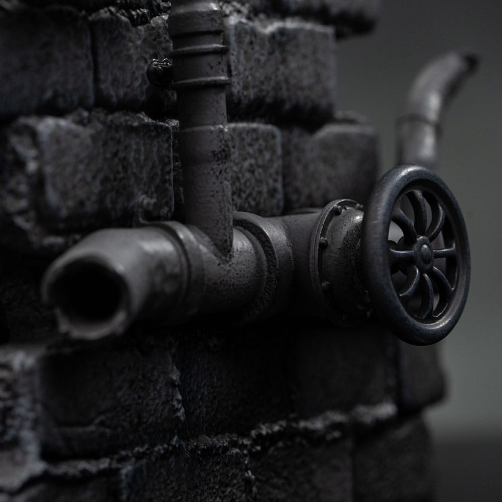 Teenage Mutant Ninja Turtles Art Scale Statue 1/10 Michelangelo Black and White Variant 26 cm heo exclusive  