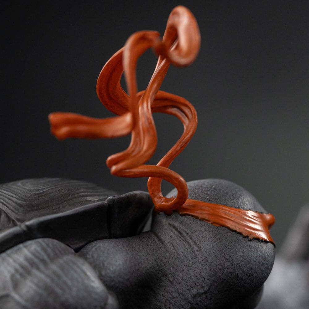 Teenage Mutant Ninja Turtles Art Scale Statue 1/10 Michelangelo Black and White Variant 26 cm heo exclusive  