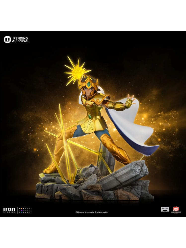 Saint Seiya Art Scale Statue 1/10 Leo Aiolia 24 cm                