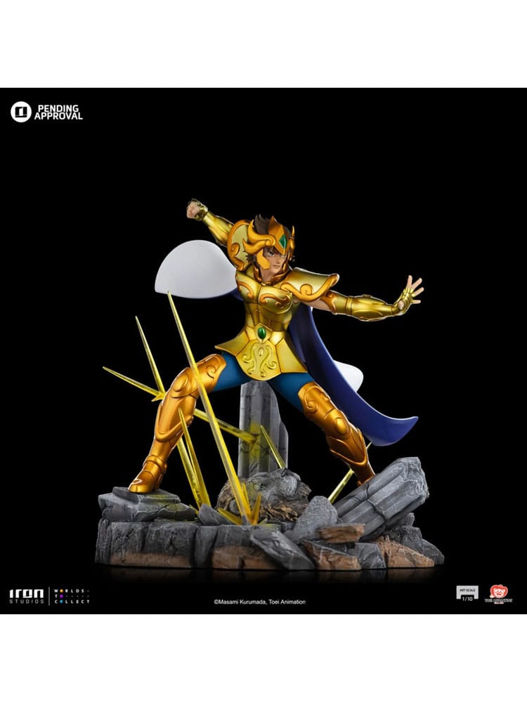 Saint Seiya Art Scale Statue 1/10 Leo Aiolia 24 cm                