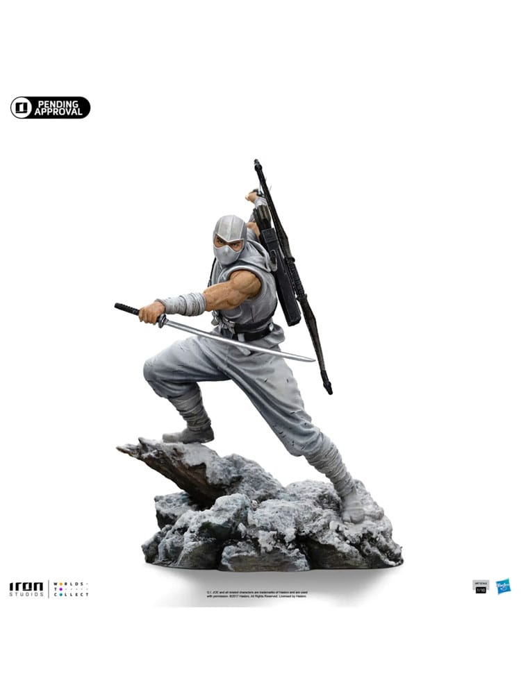 GI Joe Art Scale Statue 1/10 Storm Shadow 23 cm                 