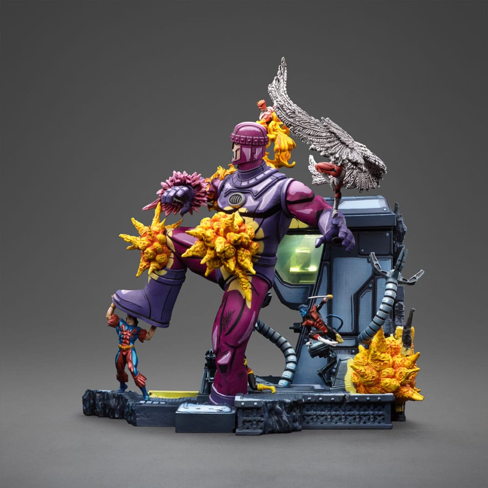 Marvel Demi Art Scale Statue 1/20 X-Men Danger Room Diorama B (Comic Version) 43 cm 