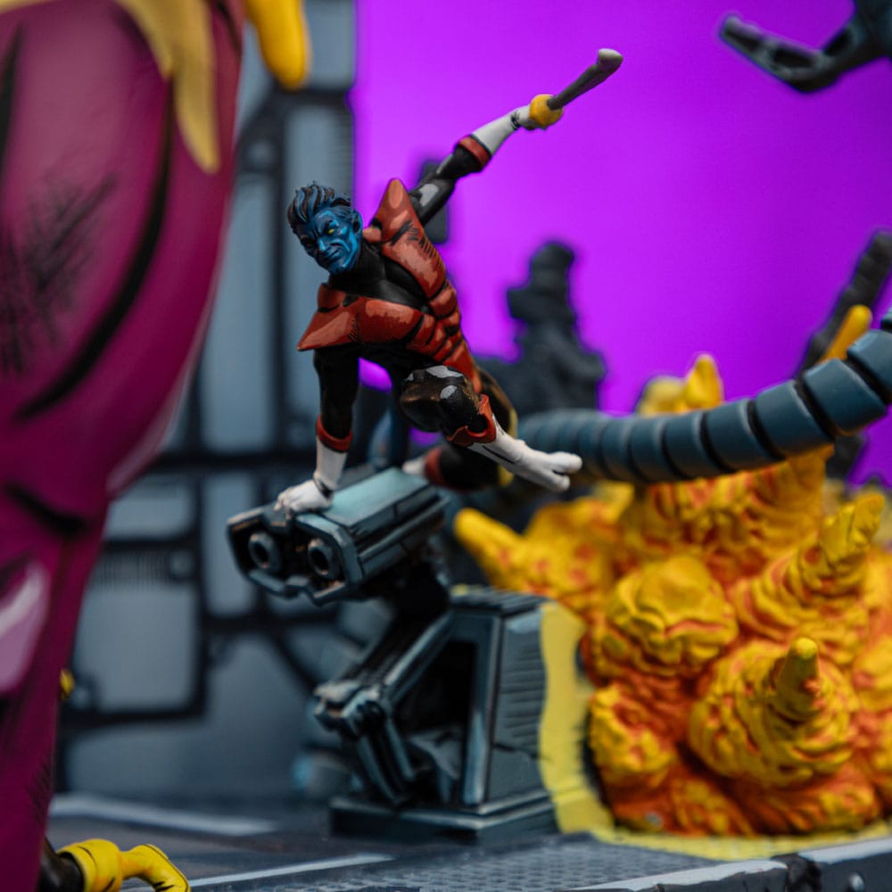Marvel Demi Art Scale Statue 1/20 X-Men Danger Room Diorama B (Comic Version) 43 cm 
