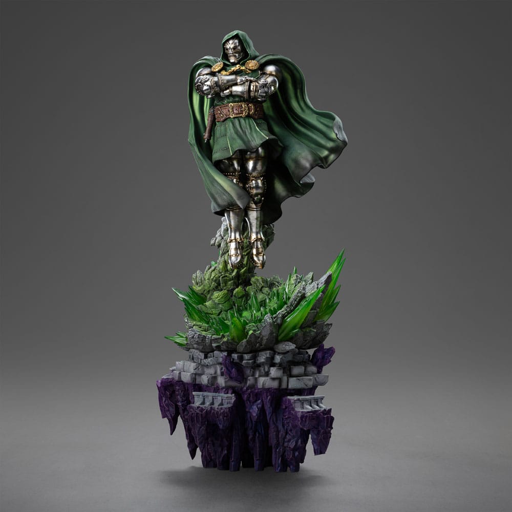 The Infinity Gauntlet Marvel Legends Diorama Art Scale Statue 1/10 Doctor Doom Deluxe Edition 42 cm