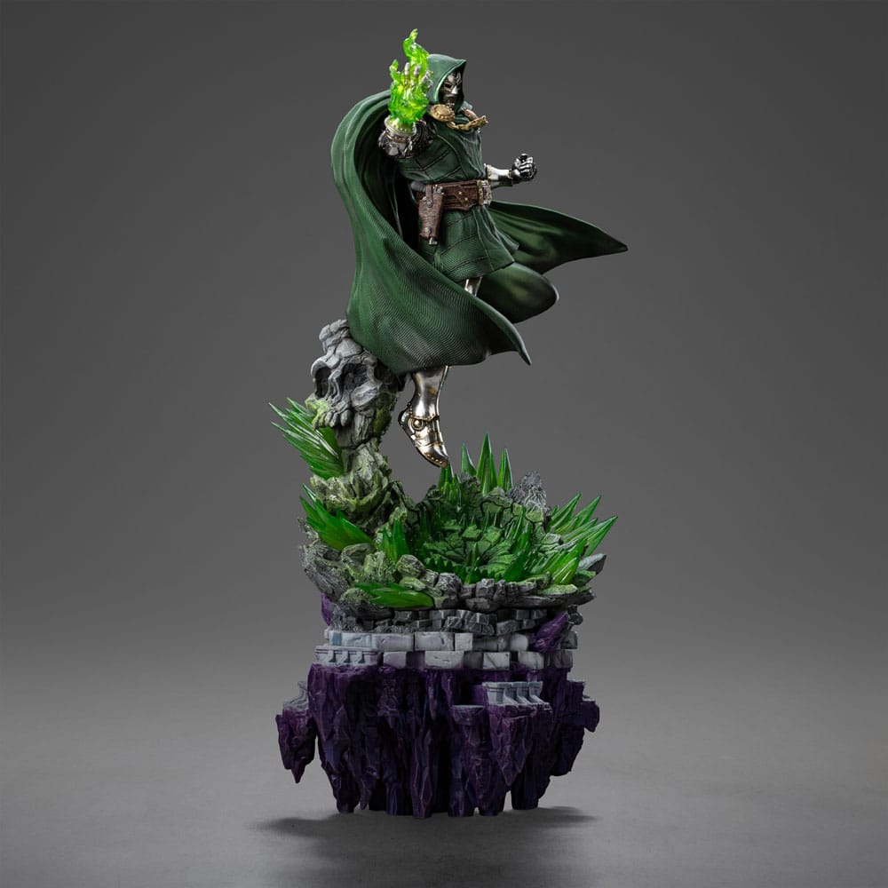 The Infinity Gauntlet Marvel Legends Diorama Art Scale Statue 1/10 Doctor Doom Deluxe Edition 42 cm