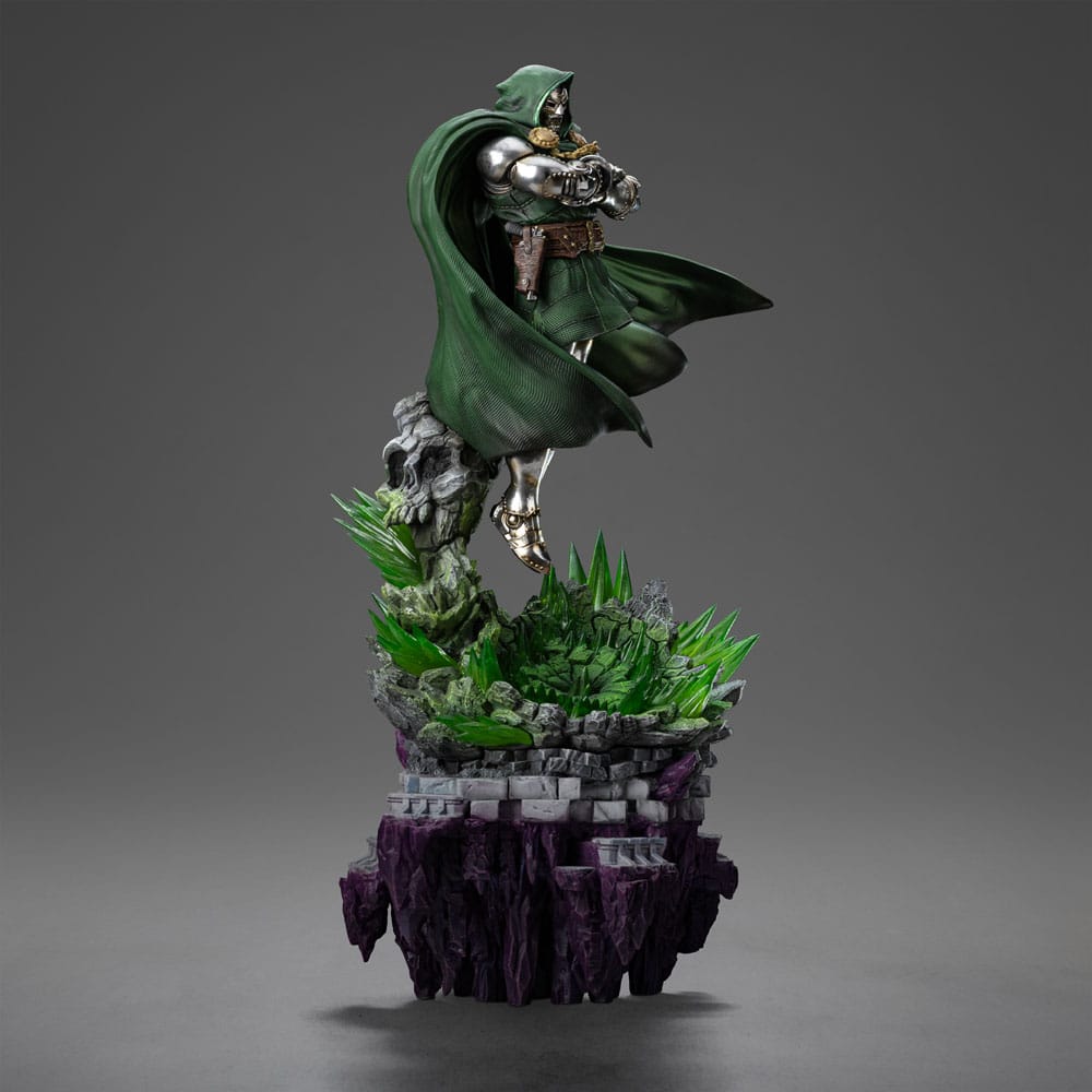 The Infinity Gauntlet Marvel Legends Diorama Art Scale Statue 1/10 Doctor Doom Deluxe Edition 42 cm