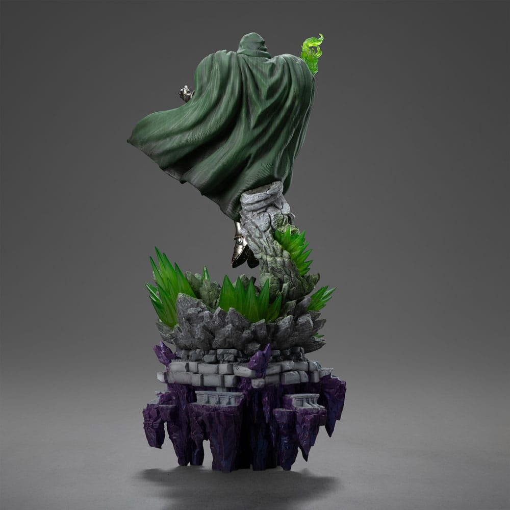 The Infinity Gauntlet Marvel Legends Diorama Art Scale Statue 1/10 Doctor Doom Deluxe Edition 42 cm