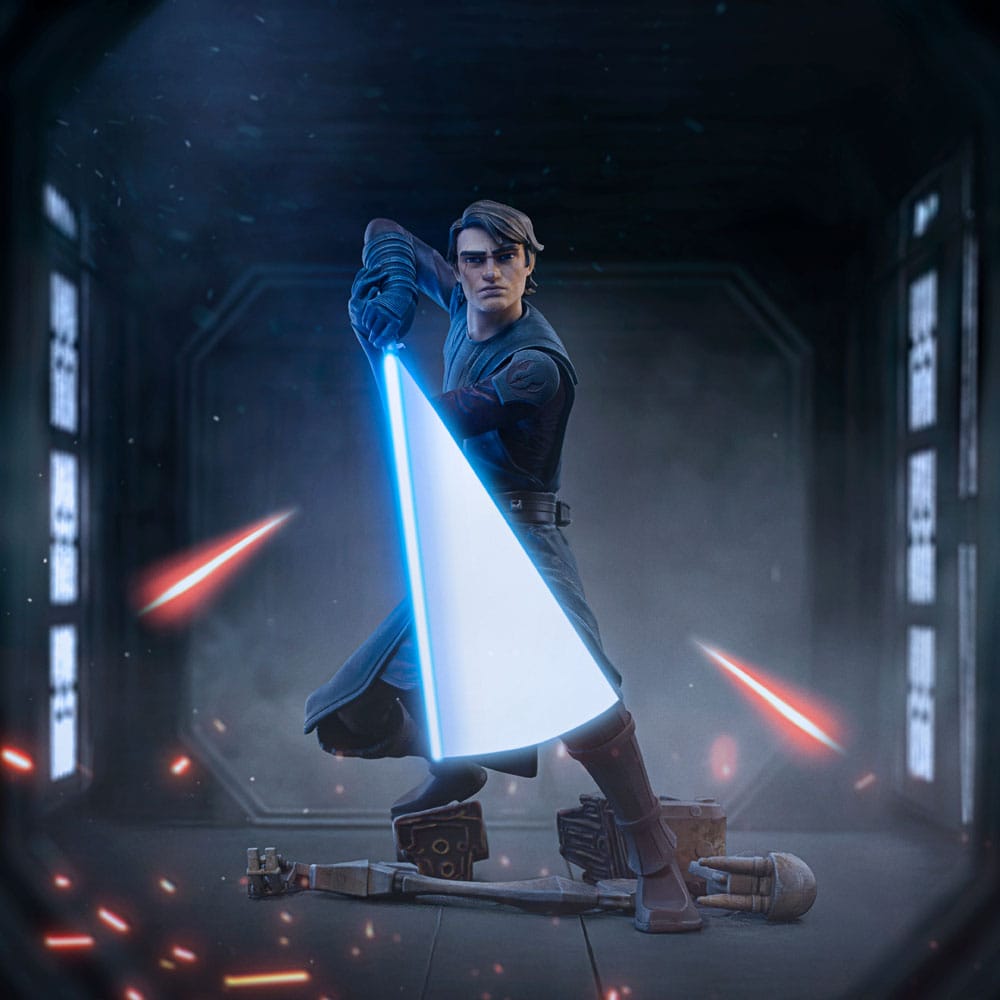 Star Wars: The Clone Wars Deluxe Art Scale Statue 1/10 Anakin Skywalker 19 cm            