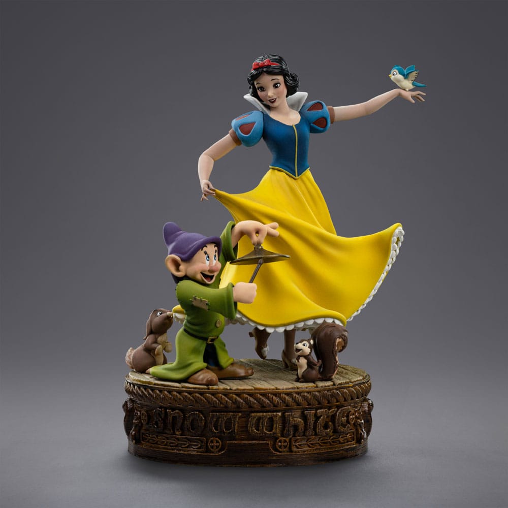 Schneewittchen und die sieben Zwerge Art Scale Statue 1/10 Snow White and Dopey 21 cm