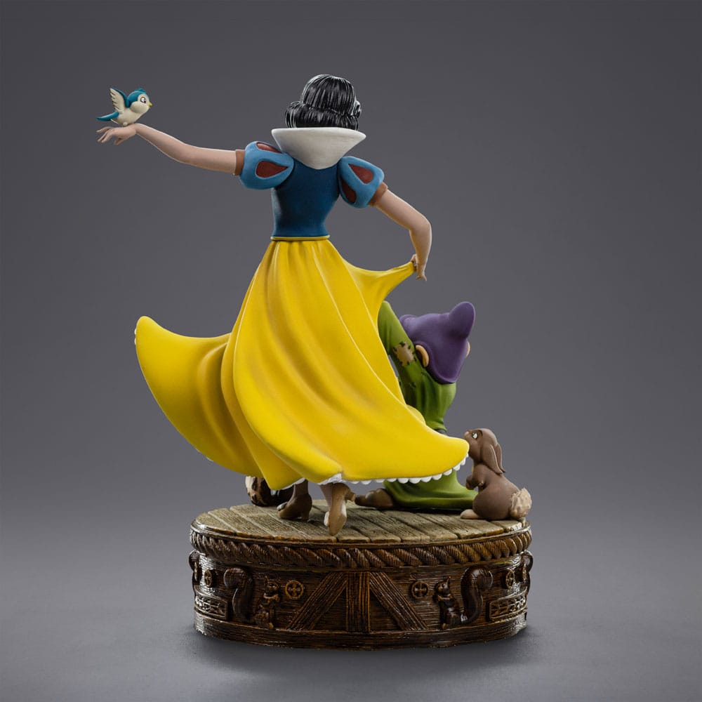 Schneewittchen und die sieben Zwerge Art Scale Statue 1/10 Snow White and Dopey 21 cm