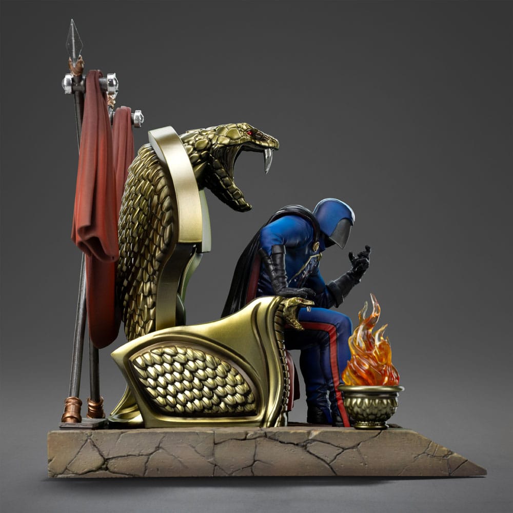 GI Joe Art Scale Statue 1/10 Cobra Commander 25 cm                 