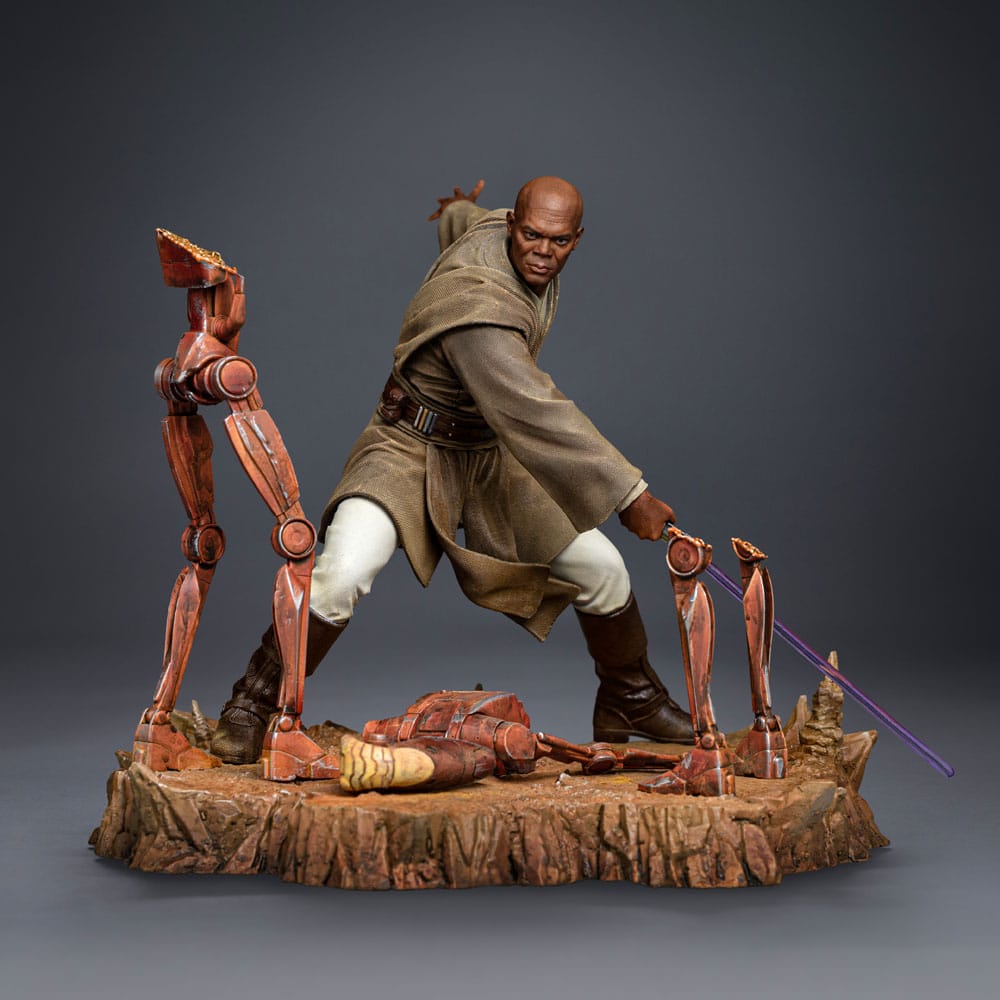 Star Wars Art Scale Statue 1/10 Mace Windu 18 cm            