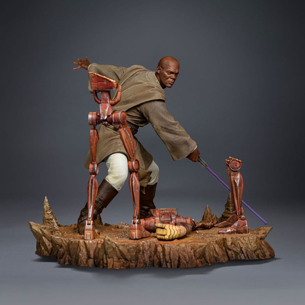 Star Wars Art Scale Statue 1/10 Mace Windu 18 cm            