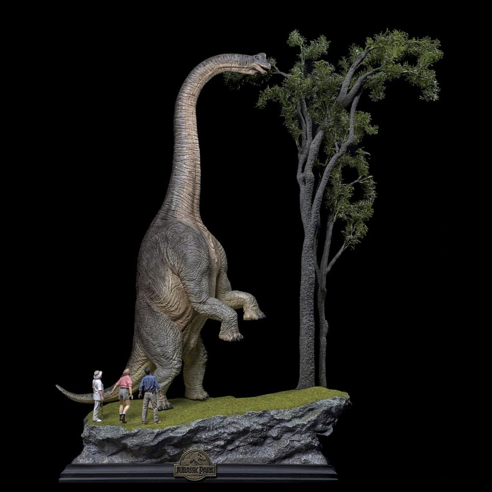 Jurassic Park Demi Art Scale Statue 1/10 Welcome to the Jurassic Park Special Edition 80 cm 