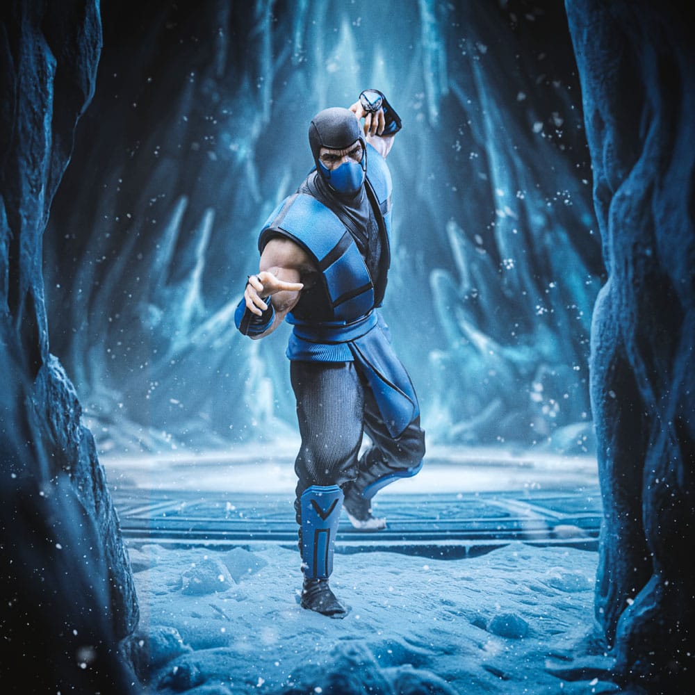 Mortal Kombat Art Scale Statue 1/10 Sub-Zero (Ninjas Collection) heo Exclusice 21 cm