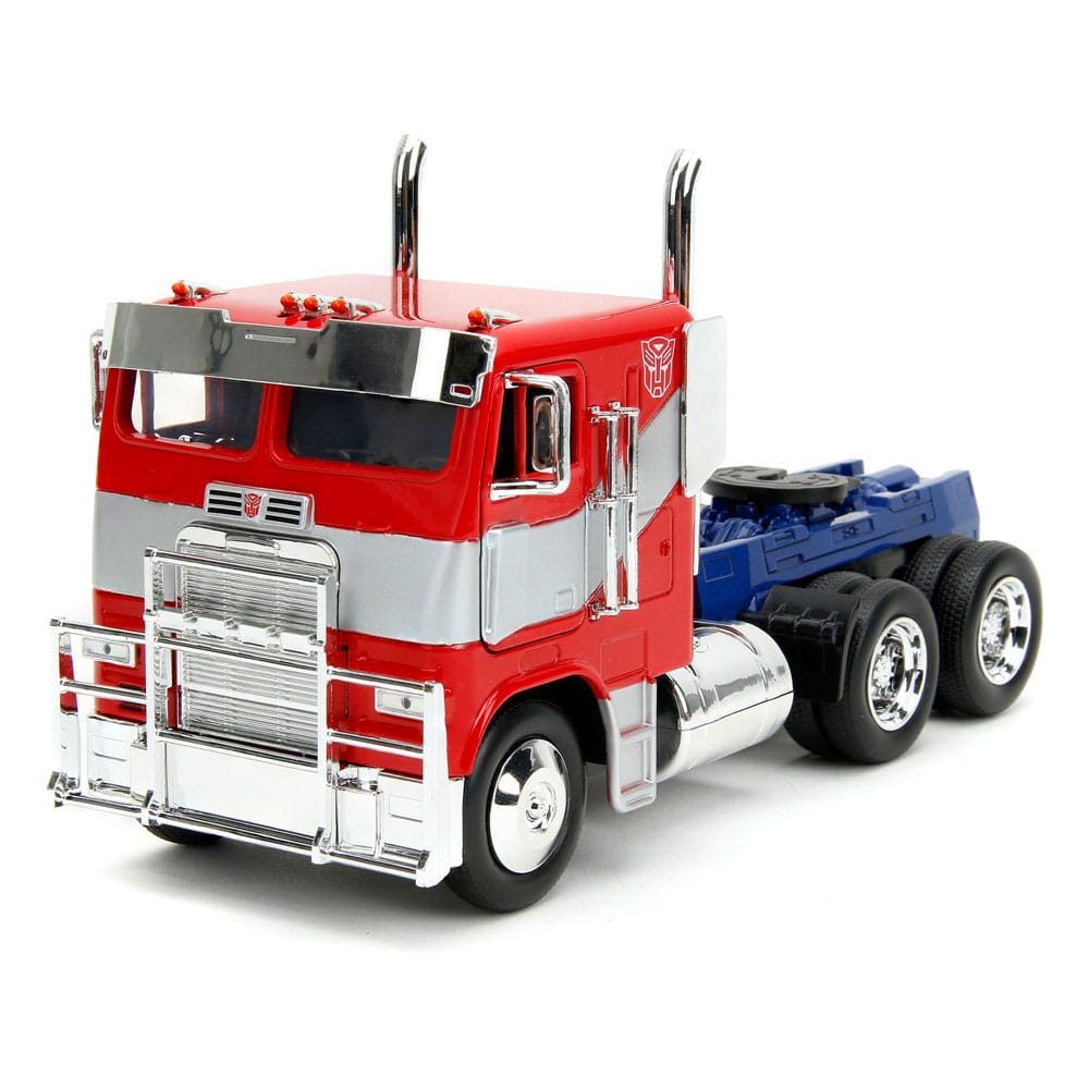 Transformers Diecast Modell 1/24 Big Rig T7 Optimus Prime  