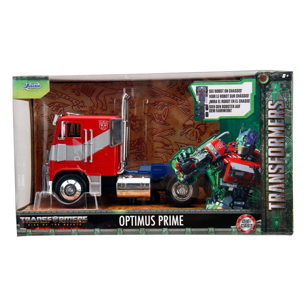 Transformers Diecast Modell 1/24 Big Rig T7 Optimus Prime  