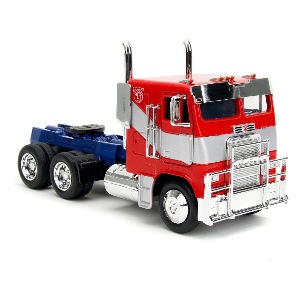 Transformers Diecast Modell 1/24 Big Rig T7 Optimus Prime  