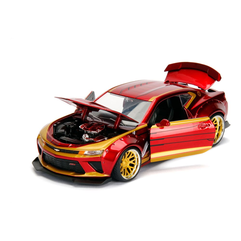 Avengers Diecast Modell 1/24 2016 Chevy Camaro SS Iron Man  