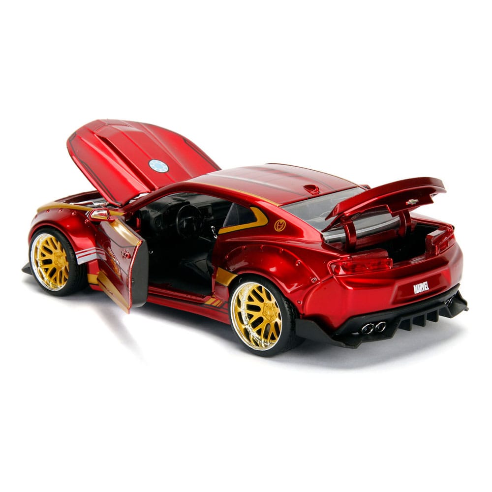 Avengers Diecast Modell 1/24 2016 Chevy Camaro SS Iron Man  