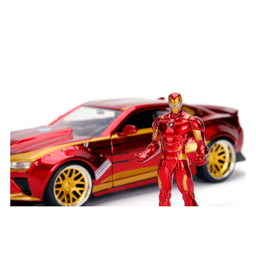 Avengers Diecast Modell 1/24 2016 Chevy Camaro SS Iron Man  