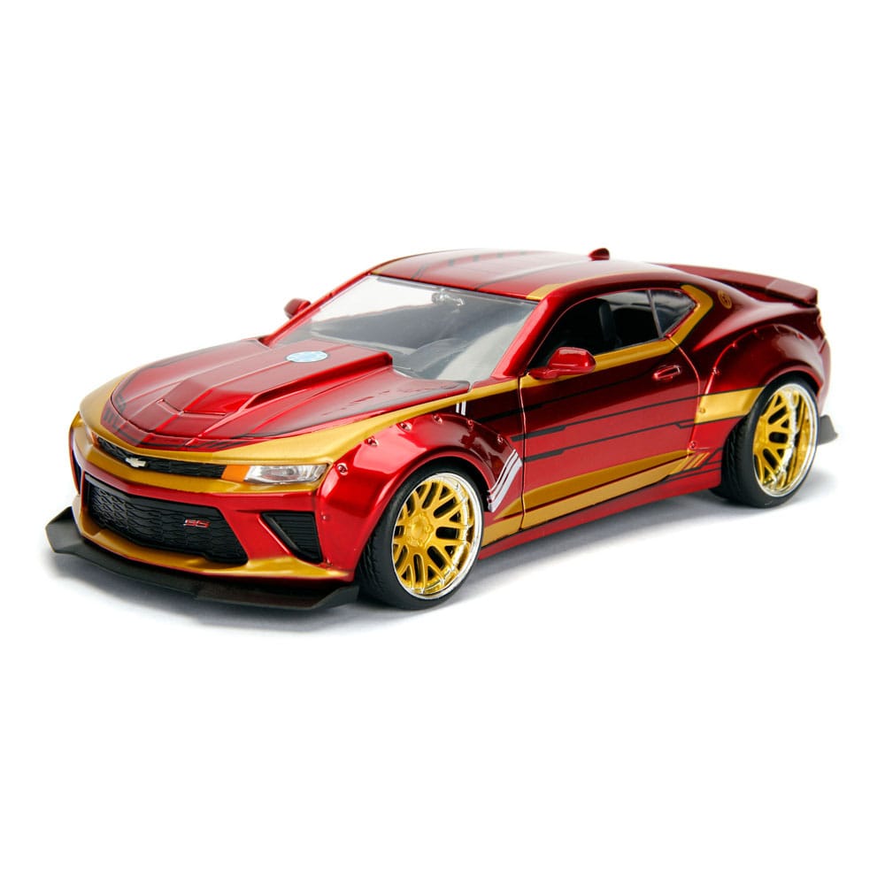 Avengers Diecast Modell 1/24 2016 Chevy Camaro SS Iron Man  