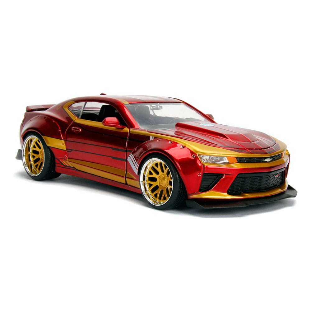 Avengers Diecast Modell 1/24 2016 Chevy Camaro SS Iron Man  