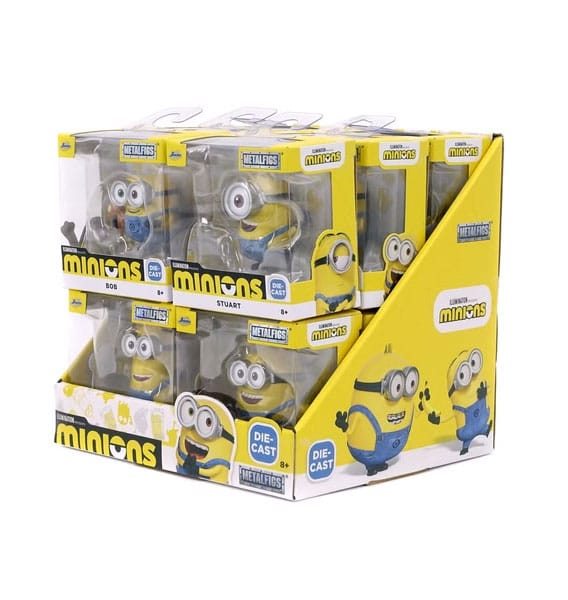 Minions Nano Metalfigs Diecast Minifiguren Wave 1 5 cm Sortiment (12)  