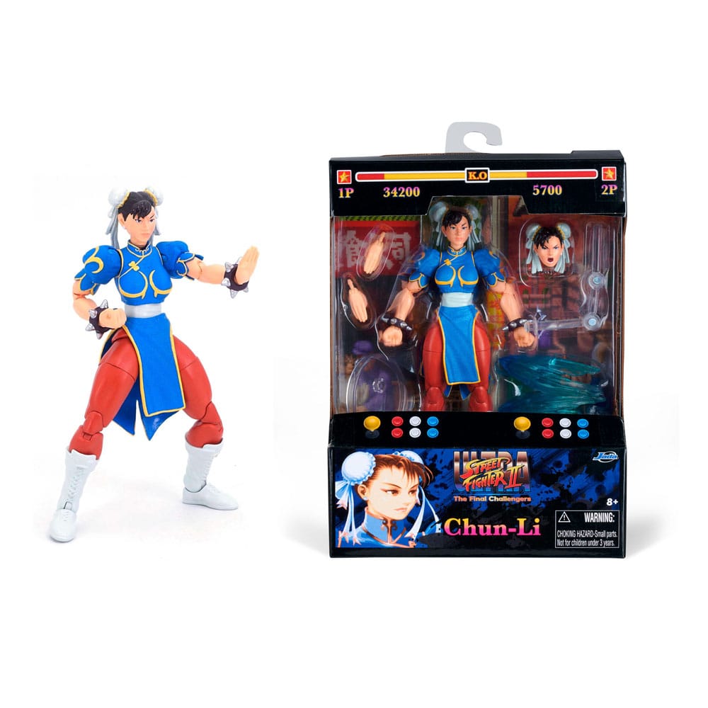 Ultra Street Fighter II: The Final Challengers Actionfigur 1/12 Chun-Li 15 cm  