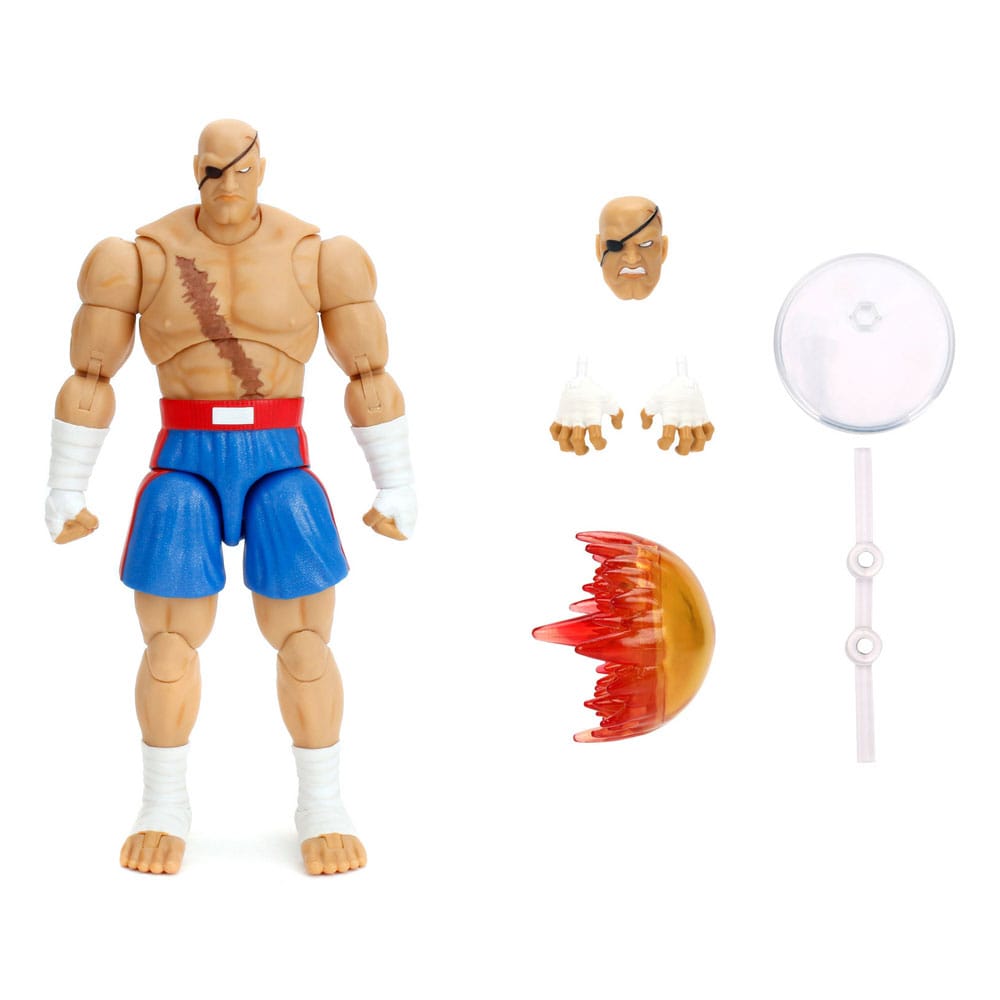 Ultra Street Fighter II: The Final Challengers Actionfigur 1/12 Sagat 19 cm   