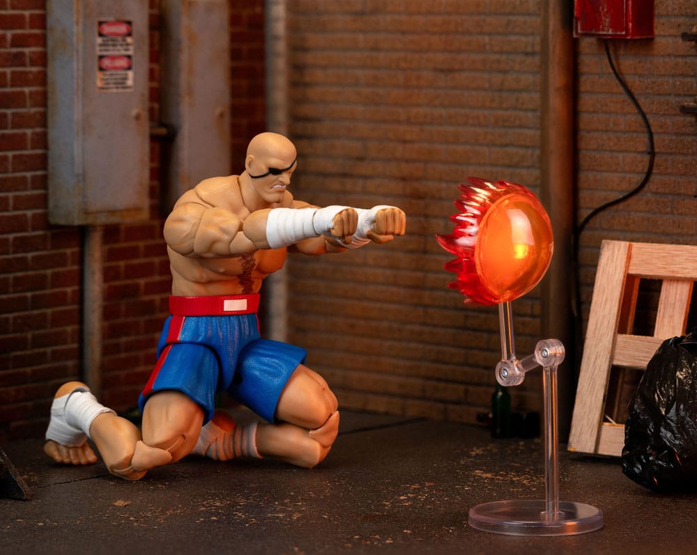 Ultra Street Fighter II: The Final Challengers Actionfigur 1/12 Sagat 19 cm   