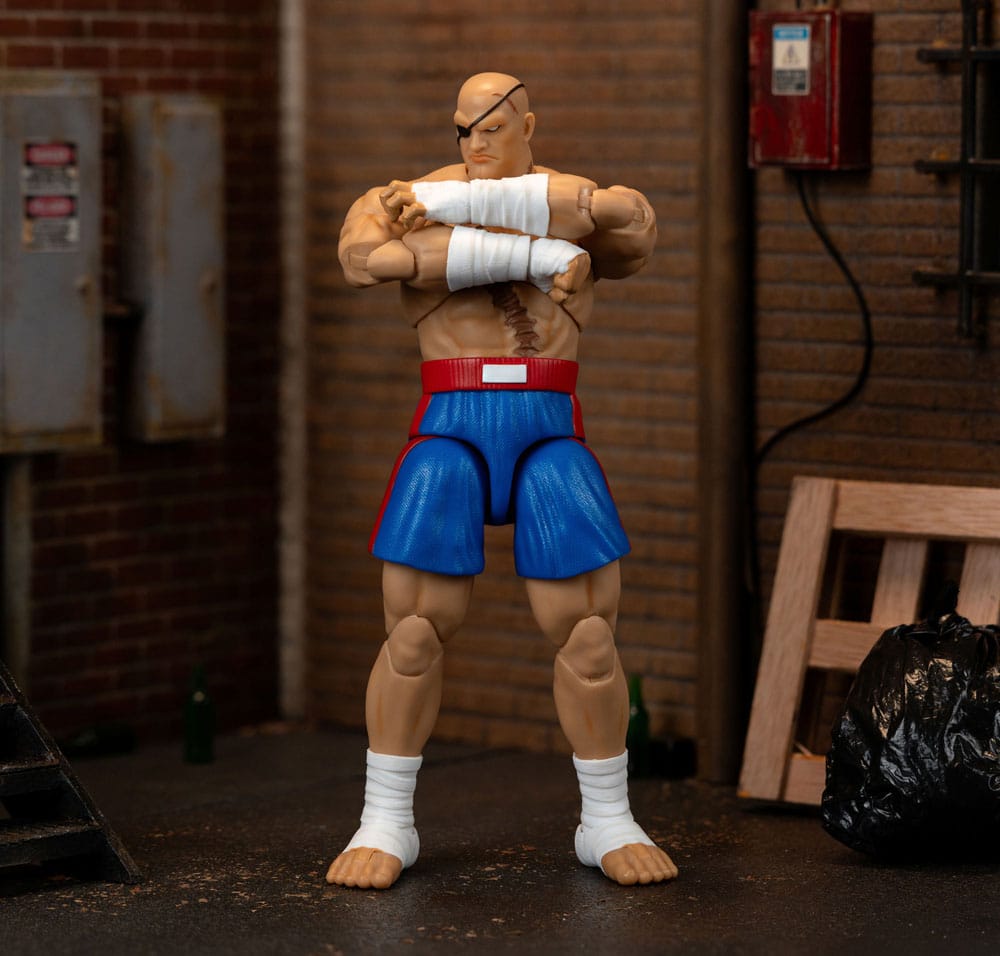 Ultra Street Fighter II: The Final Challengers Actionfigur 1/12 Sagat 19 cm   