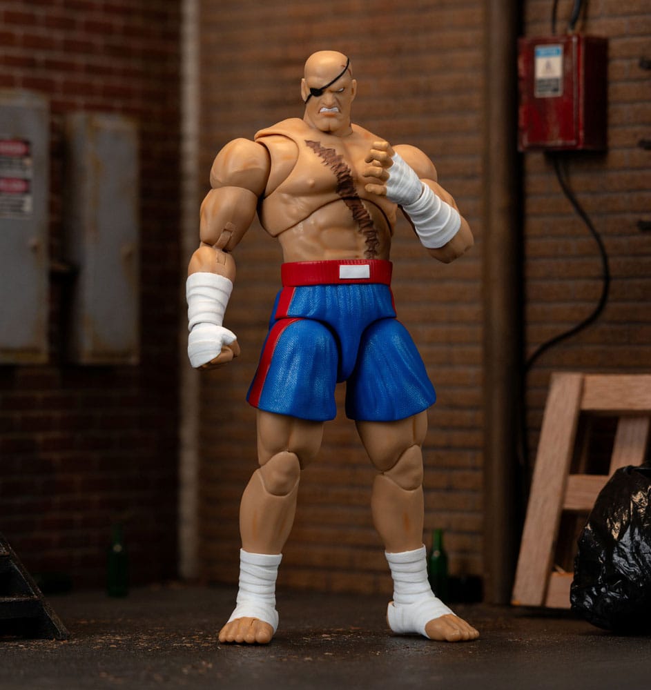 Ultra Street Fighter II: The Final Challengers Actionfigur 1/12 Sagat 19 cm   