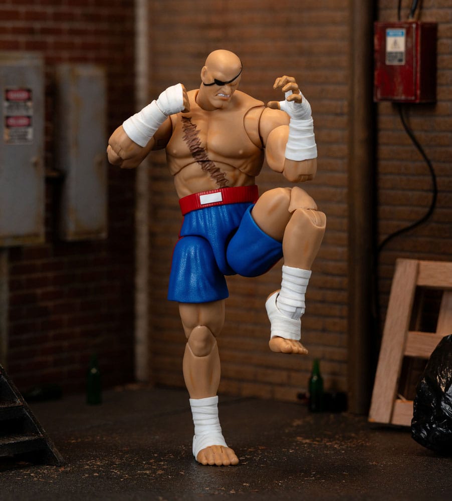Ultra Street Fighter II: The Final Challengers Actionfigur 1/12 Sagat 19 cm   