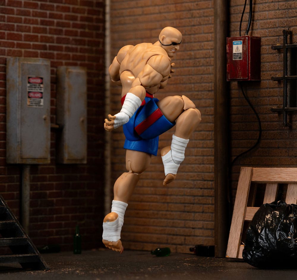 Ultra Street Fighter II: The Final Challengers Actionfigur 1/12 Sagat 19 cm   