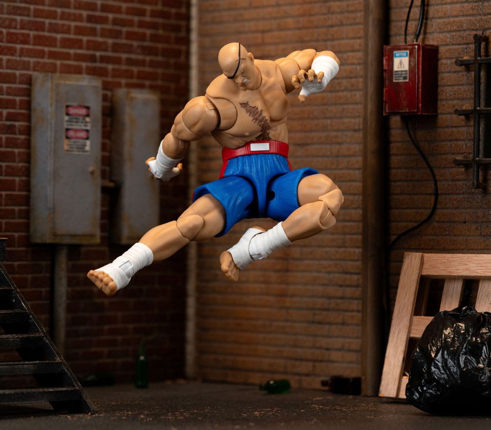 Ultra Street Fighter II: The Final Challengers Actionfigur 1/12 Sagat 19 cm   