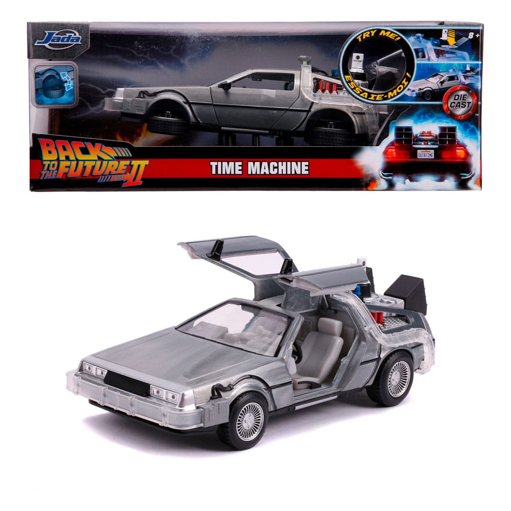 Zurück in die Zukunft 2 Diecast Modell 1/24 Time Machine Model 2 