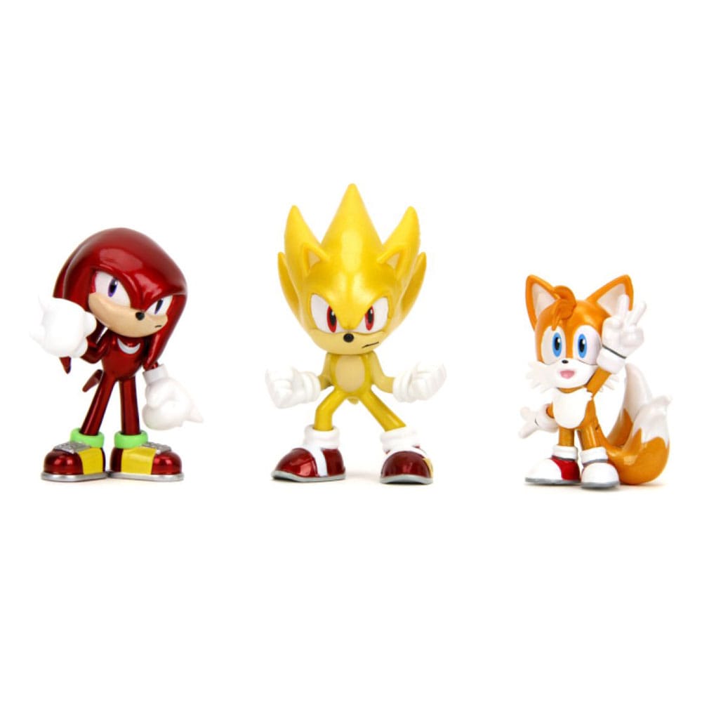 Sonic the Hedgehog Nano Metalfigs Diecast Minifiguren 3-er Pack 5 cm 