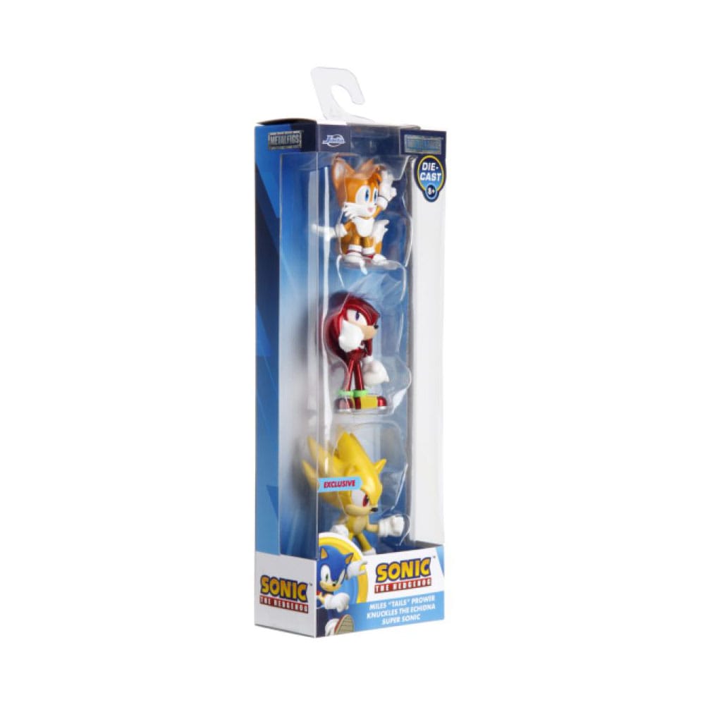 Sonic the Hedgehog Nano Metalfigs Diecast Minifiguren 3-er Pack 5 cm 