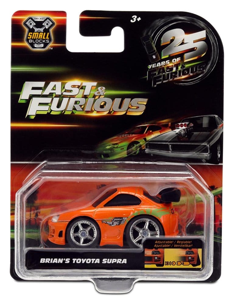 Fast &amp; Furious Fahrzeug 1:43 Small Blocks 6 cm