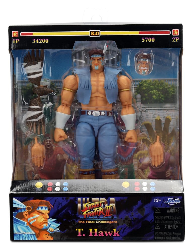 Ultra Street Fighter II: The Final Challengers Actionfigur 1/12 Hawk 20 cm      