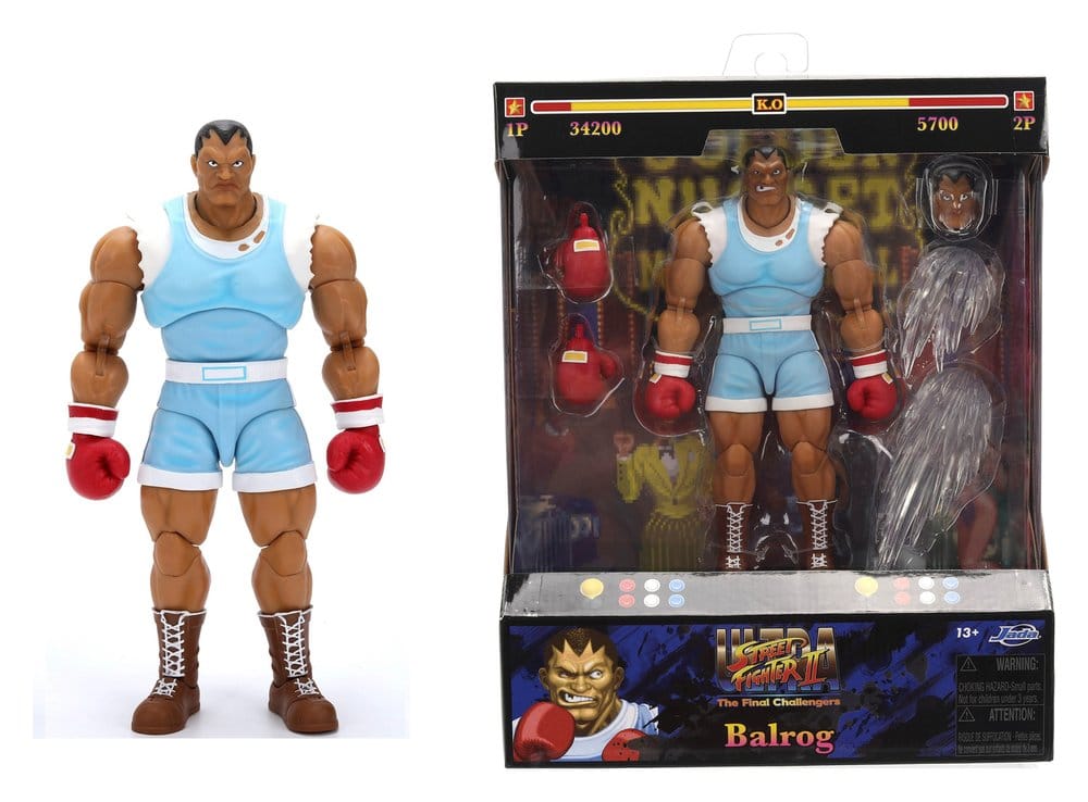 Ultra Street Fighter II: The Final Challengers Actionfigur 1/12 Balrog 17 cm      